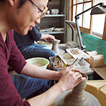 陶芸教室の様子
