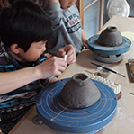 陶芸教室の様子